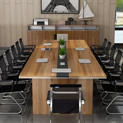 Bàn họp lãnh đạo 3 mảnh đẹp