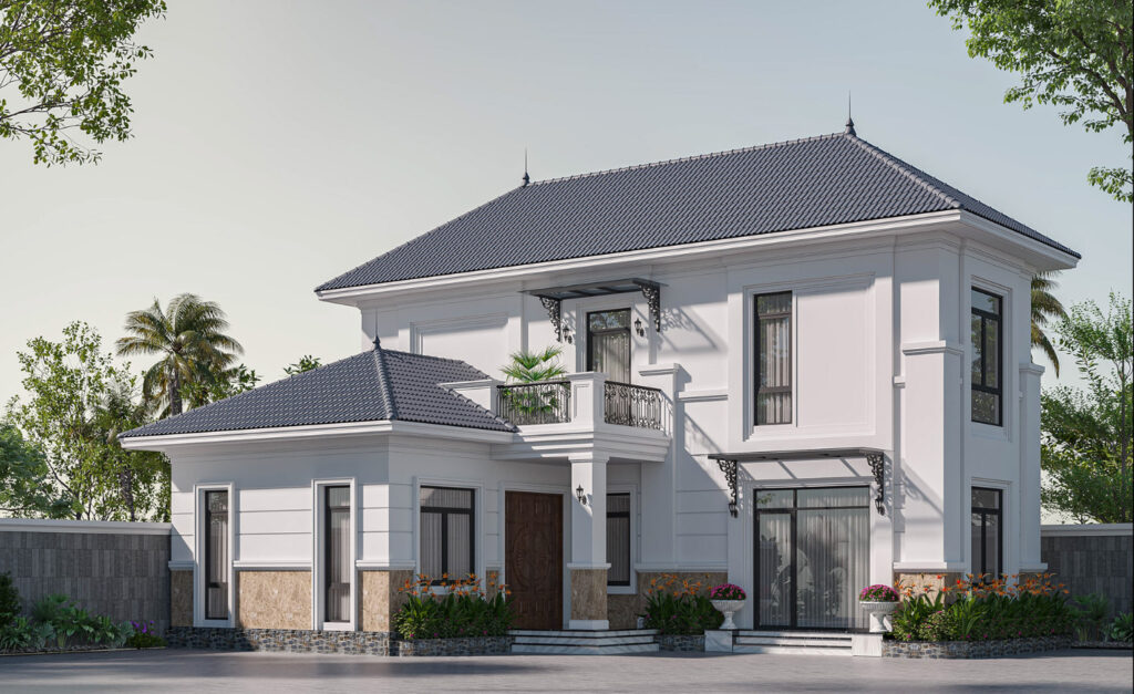 Biệt thự mái Nhật: Vẻ đẹp của sự cân bằng giữa hình khối, ánh sáng và thiên nhiên 12 Biệt Thự Mái Nhật 6