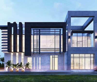 Mẫu thiết kế biệt thự đơn lập thông thoáng