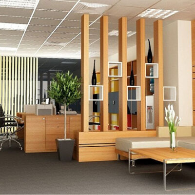 Nội Thất Văn Phòng Bằng Gỗ Công Nghiệp Bền, Chất Lượng