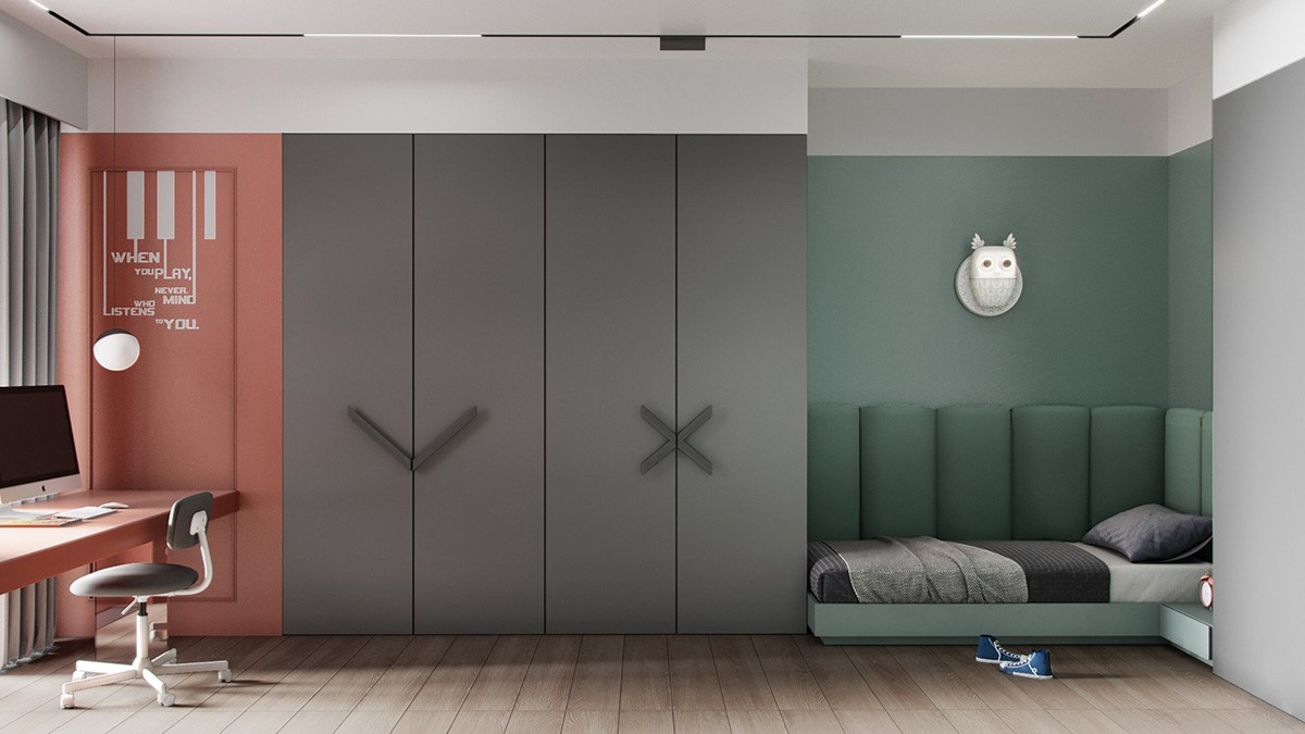 thiết kế nội thất phòng trẻ em