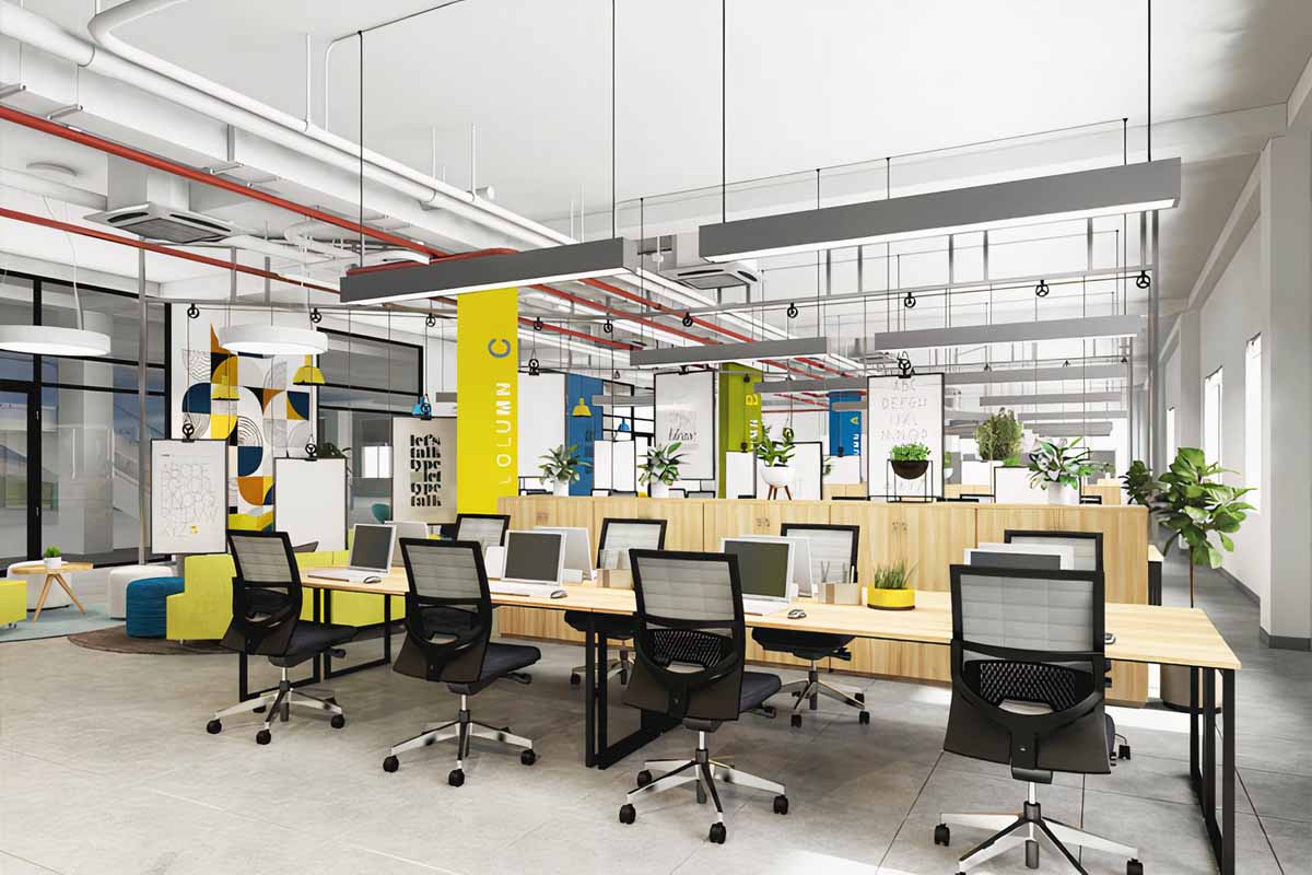 thiết kế nội thất văn phòng